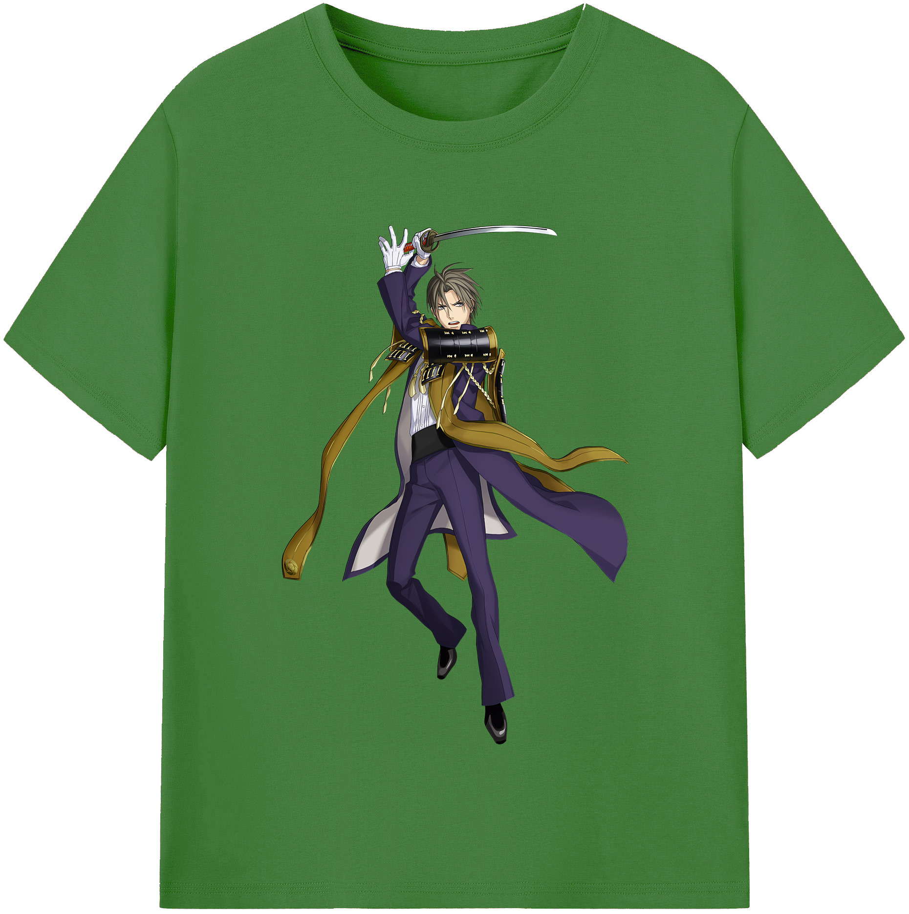 （画像用） 刀剣乱舞 Touken Ranbu レディースカジュアルプリントTシャツ（綿100％）